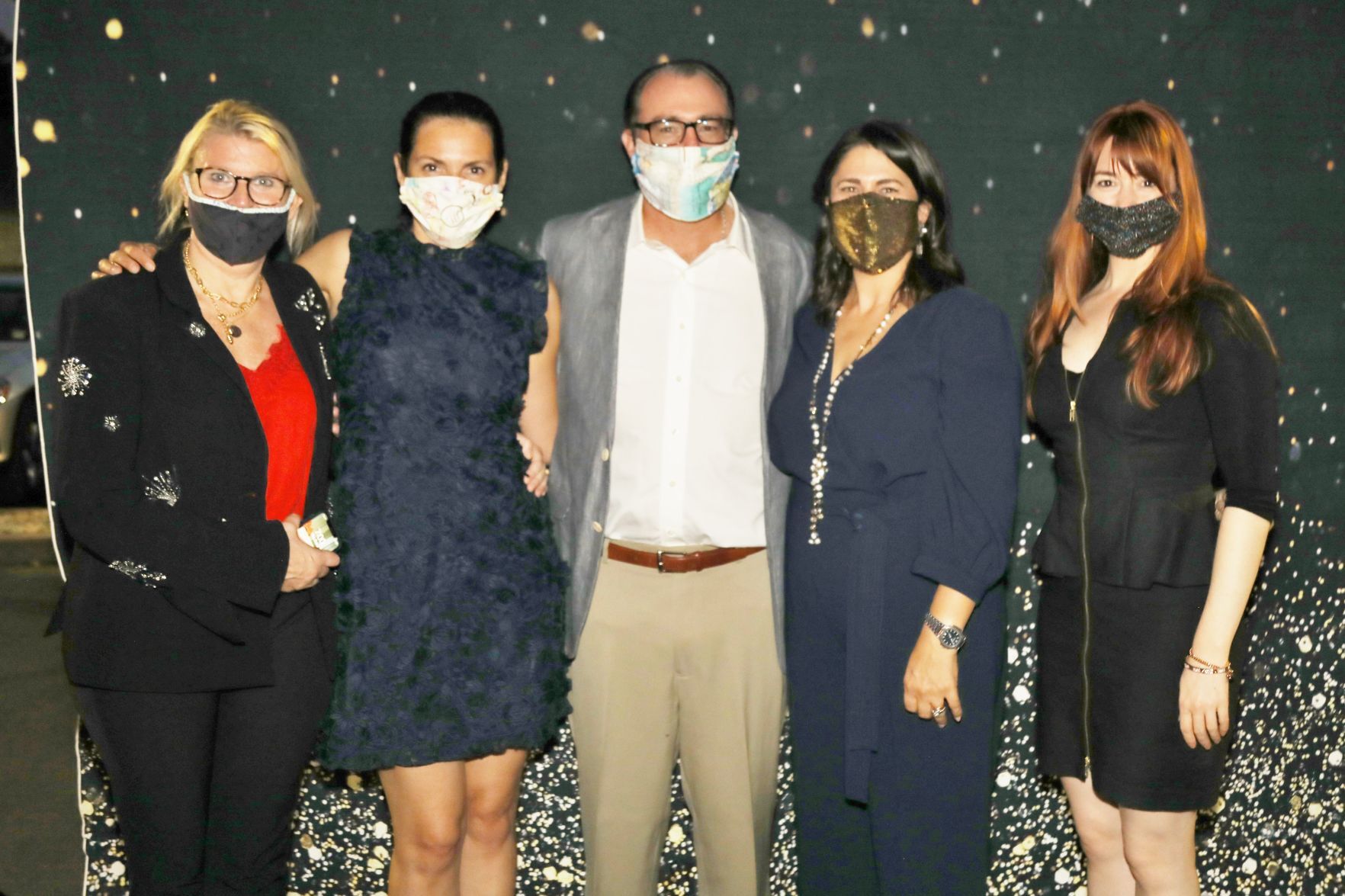 Kim Cella, Anney Perrine, Peter and Monica Gunther, Jessica Dycus